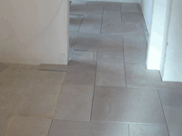 Fliesen unterschiedliche Gr��en